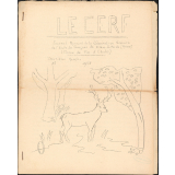 Journal scolaire Freinet. Le cerf. 1958.