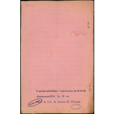 Journal scolaire Freinet. Alouettes. N°5, février, 1947.