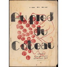 Journal scolaire Freinet. Au pied du coteau. N°1, mars,1946.