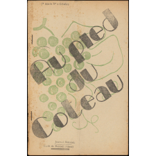 Journal scolaire Freinet. Au pied du coteau. N°1, octobre, [1950].