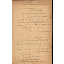 Journal scolaire Freinet. Au pied du coteau. N°1, octobre, [1950].