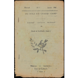 Journal scolaire Freinet. Au riez du Grand Camp. N°1, janvier, 1946.