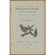 Journal scolaire Freinet. Au riez du Grand Camp. N°5, février, 1951.