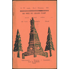 Journal scolaire Freinet. Au riez du Grand Camp. N°2, novembre, 1952.