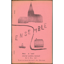 Journal scolaire Freinet. Ensemble. N°3, avril, [1951].