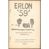 Journal scolaire Freinet. Erlon 59. N°1, octobre, 1958.