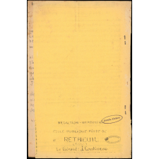 Journal scolaire Freinet. De val en plaine. N°2, décembre, 1950.