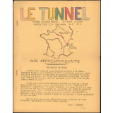 Journal scolaire Freinet. Le tunnel. N°4, janvier, 1955.