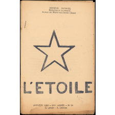 Journal scolaire Freinet. L'étoile. N°34, janvier, 1951.