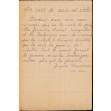 Journal scolaire Freinet. Les quatre saisons. N°1, janvier, 1946.