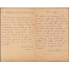 Journal scolaire Freinet. Les quatre saisons. N°1, janvier, 1946.