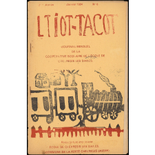 Journal scolaire Freinet. Ltiot-tacot. N°6, janvier, 1954.