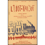 Journal scolaire Freinet. Ltiot-tacot. N°7, février, 1954.