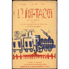 Journal scolaire Freinet. Ltiot-tacot. N°9, juin, 1954.