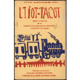 Journal scolaire Freinet. Ltiot-tacot. N°10-11, septembre octobre, 1954.