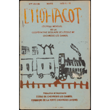 Journal scolaire Freinet. Ltiot-tacot. N°16, mars, 1955.