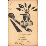 Journal scolaire Freinet. L'alouette. N°1, mars, 1947.