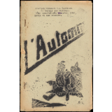Journal scolaire Freinet. L'automne. N°3, décembre, 1954.