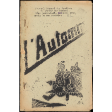 Journal scolaire Freinet. L'automne. N°3, décembre, 1954.