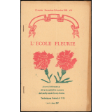 Journal scolaire Freinet. L'école fleurie. N°5, novembre décembre, 1958.