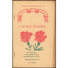 Journal scolaire Freinet. L'école fleurie. N°5, novembre décembre, 1958.