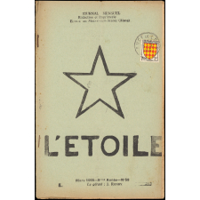Journal scolaire Freinet. L'étoile. N°58, mars, 1955.