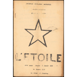 Journal scolaire Freinet. L'étoile. N°3, janvier, 1959.