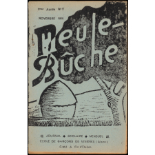 Journal scolaire Freinet. Meule-bûche. N°2, novembre, 1950.