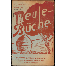 Journal scolaire Freinet. Meule-bûche. N°5, février mars, 1951.