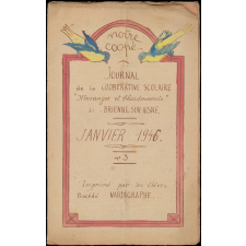 Journal scolaire Freinet. Notre coopé. N°3, janvier, 1946.