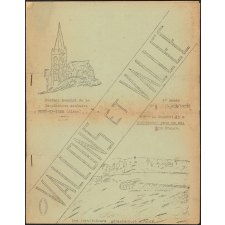 Journal scolaire Freinet. Vallons et vallée. N°1, 1953-1954.