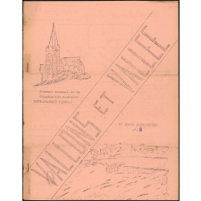 Journal scolaire Freinet. Vallons et vallée. N°4, 1953-1954.