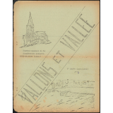 Journal scolaire Freinet. Vallons et vallée. N°5, 1953-1954.