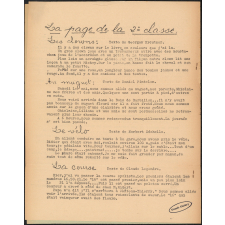 Journal scolaire Freinet. Vallons et vallée. N°6, 1953-1954.