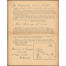 Journal scolaire Freinet. Vallons et vallée. N°3, décembre, 1954.