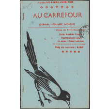Journal scolaire Freinet. Au carrefour. N°4, mai juin, 1964.