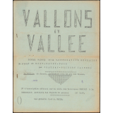 Journal scolaire Freinet. Vallons et vallée. N°4, janvier, 1955.