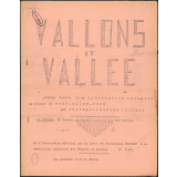 Journal scolaire Freinet. Vallons et vallée. N°5, mars, 1955.