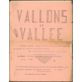 Journal scolaire Freinet. Vallons et vallée. N°8, mai juin, 1955.
