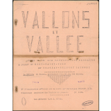 Journal scolaire Freinet. Vallons et vallée. N°7-8, mai juin, 1958.