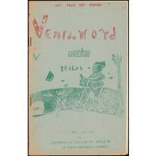 Journal scolaire Freinet. Vent du nord. N°11, février, 1957.