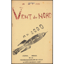 Journal scolaire Freinet. Vent du nord. N°1, décembre, 1958.