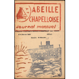 Journal scolaire Freinet. Abeille chapelloise. N°5, février, 1954.