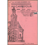 Journal scolaire Freinet. Au carrefour. N°1, octobre novembre, 1963.