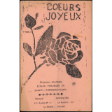 Journal scolaire Freinet. Coeurs joyeux. N°1, octobre, 1952.