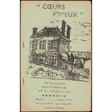 Journal scolaire Freinet. Coeurs joyeux. N°2, novembre, 1953.