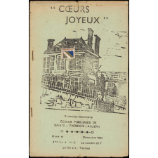 Journal scolaire Freinet. Coeurs joyeux. N°3, décembre, 1953.