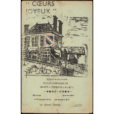 Journal scolaire Freinet. Coeurs joyeux. N°3, janvier, 1954.
