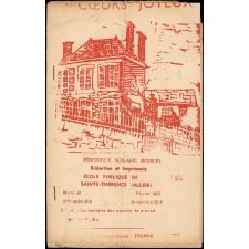 Journal scolaire Freinet. Coeurs joyeux. N°4, février, 1955.