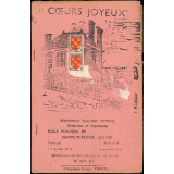 Journal scolaire Freinet. Coeurs joyeux. N°5, mars, 1955.